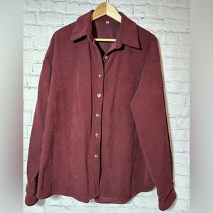 Women’s corduroy shacket